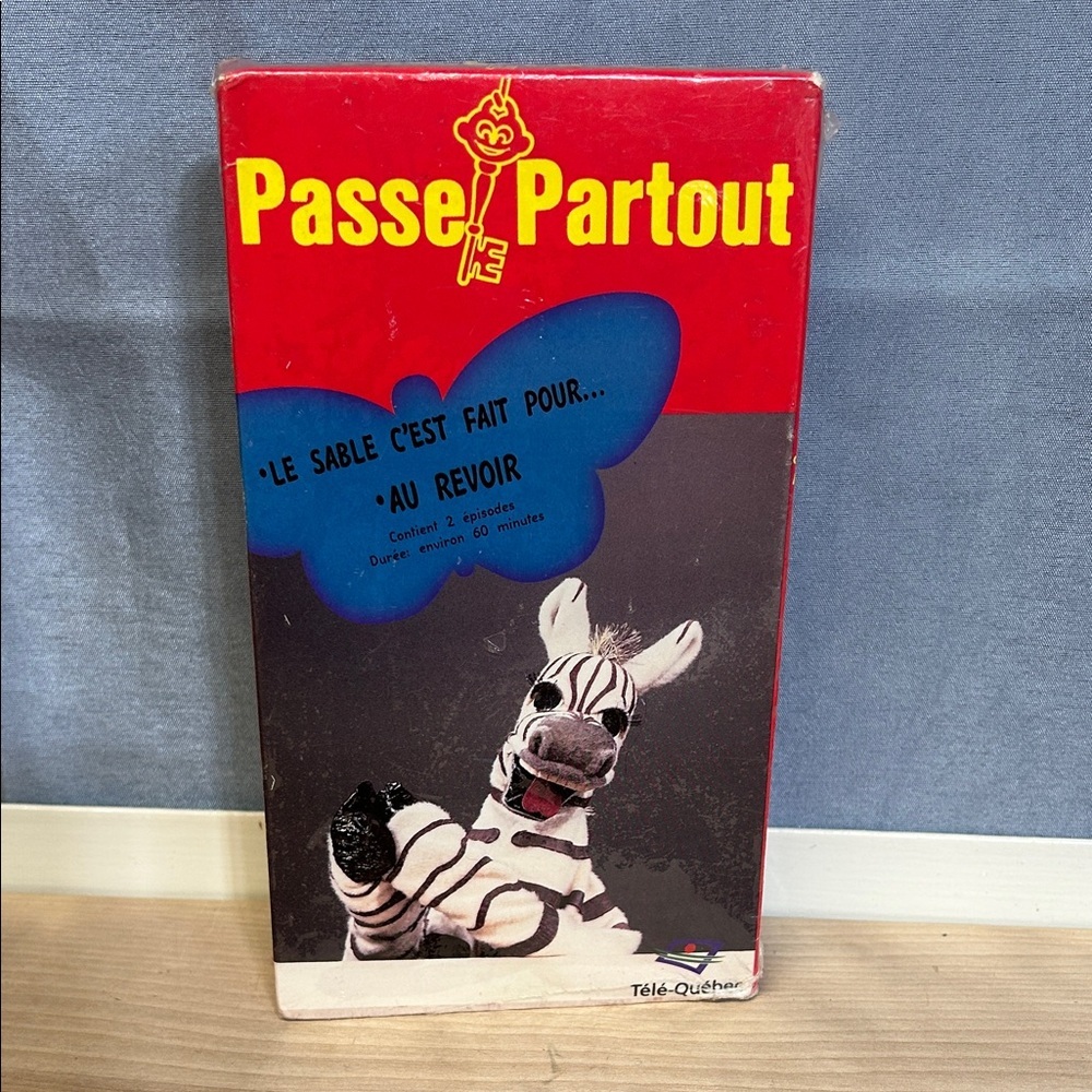 Passe-Partout by Tele-Quebec VHS sealed new 2 épisodes 60 minutes